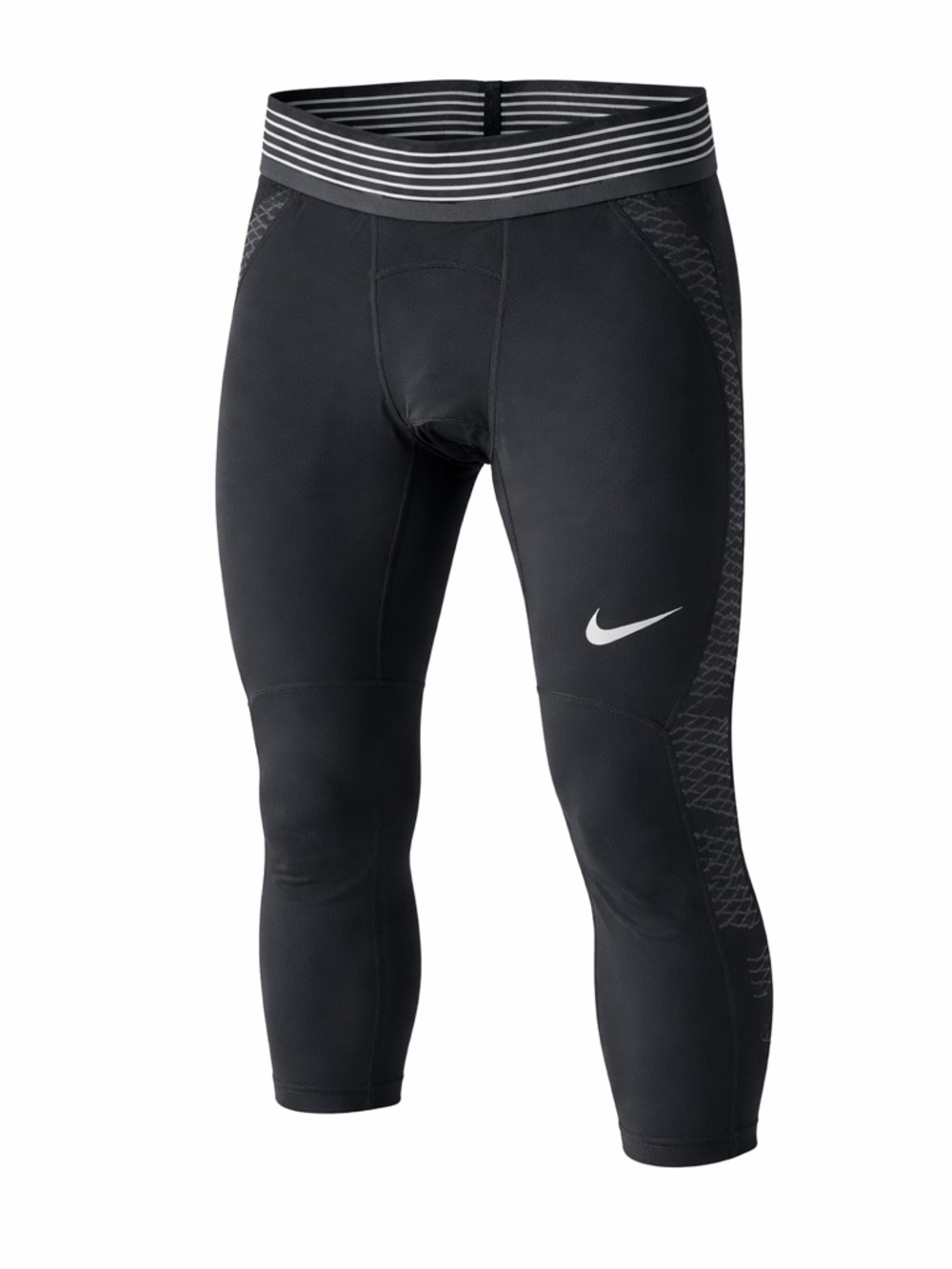 Nike Pro Hypercool Cropped Compression Tights Black Men’s Large Athletic
